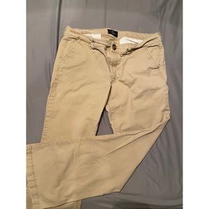 American Eagle kickboot khakis